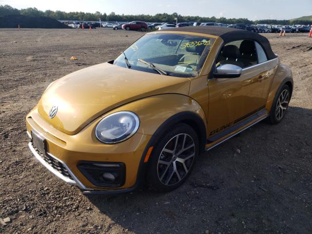 2017 VOLKSWAGEN BEETLE DUN 3VWT17AT8HM813863