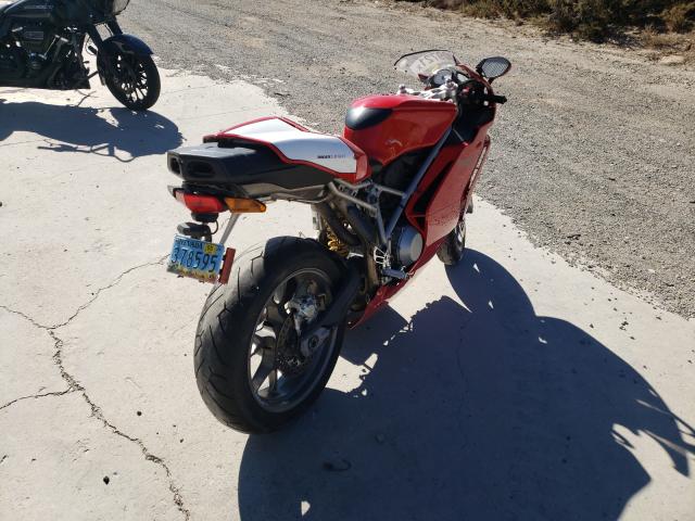 2004 DUCATI 749 BIPOST ZDM1UB3S84B004152