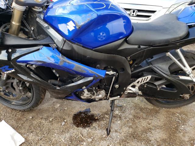 2007 SUZUKI GSX-R600 JS1GN7DA572108408