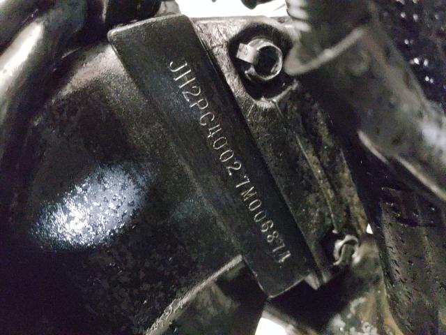 2007 HONDA CBR600 RR JH2PC40027M006874