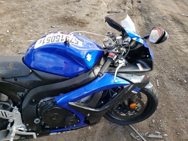 2007 SUZUKI GSX-R600 JS1GN7DA572108408