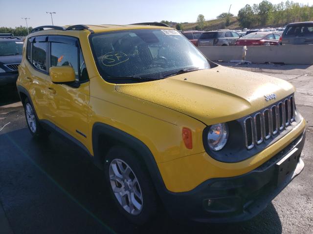 Jeep salvage cars for sale: 2015 Jeep Renegade L