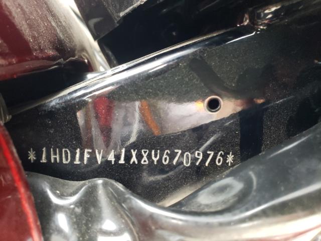 2008 HARLEY-DAVIDSON FLHT 1HD1FV41X8Y670976