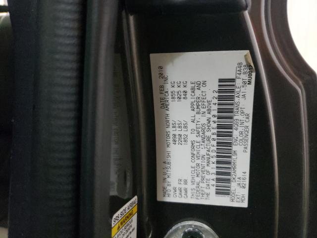 2011 MITSUBISHI ECLIPSE GS 4A31K5DF0BE001422