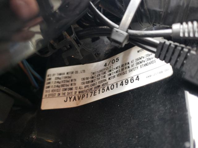 2005 YAMAHA XV1700 A JYAVP17E15A014964
