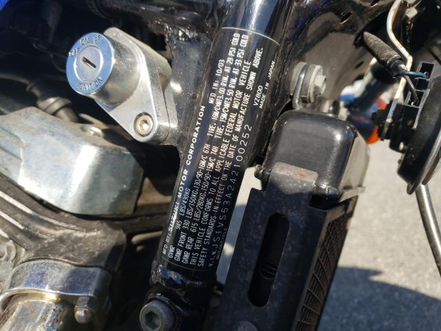 2004 SUZUKI VZ800 JS1VS53A242100252