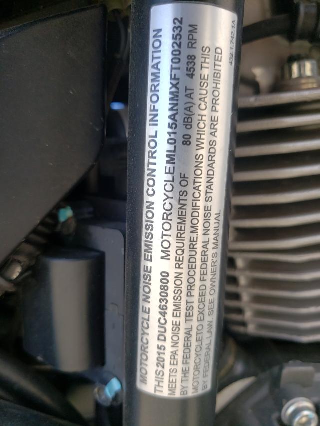 2015 DUCATI SCRAMBLER ML015ANMXFT002532