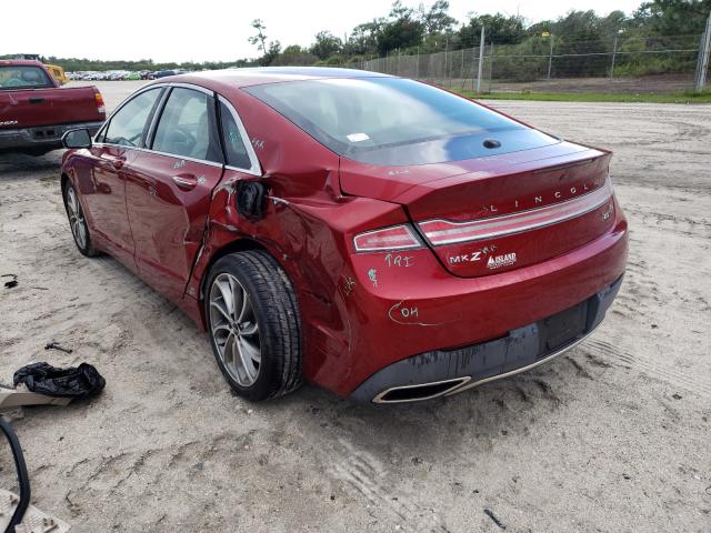 2018 LINCOLN MKZ PREMIE 3LN6L5A91JR622776