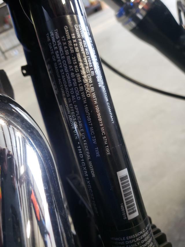 2016 HARLEY-DAVIDSON FXDB DYNA 1HD1GXM1XGC321689