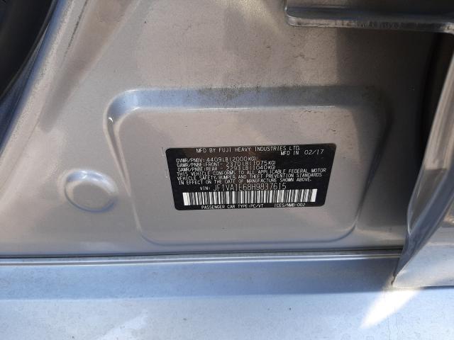 2017 SUBARU WRX PREMIU JF1VA1E68H9837615