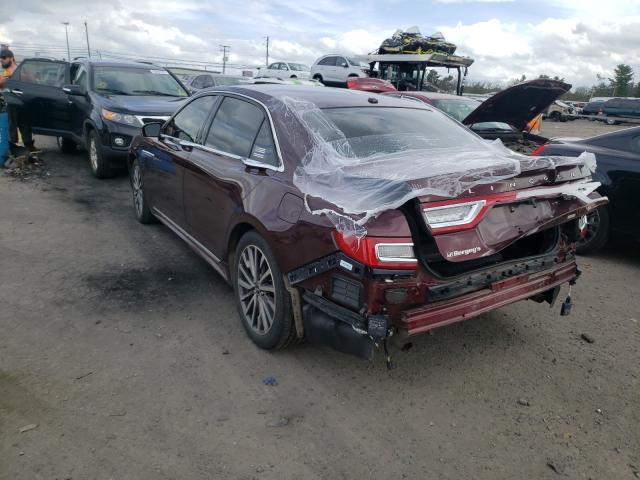 2017 LINCOLN CONTINENTA 1LN6L9TK1H5618845
