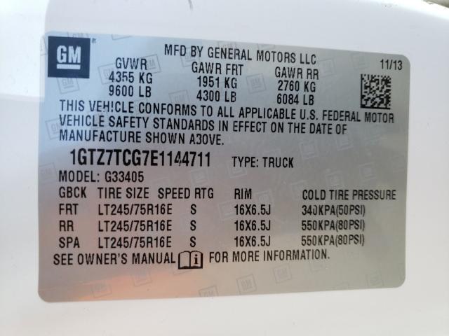 2014 GMC SAVANA G35 1GTZ7TCG7E1144711