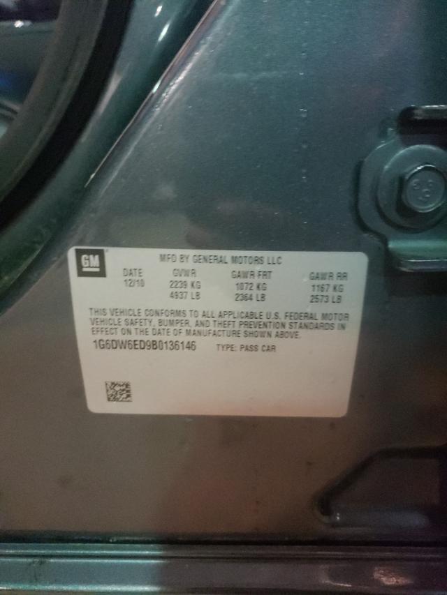 2011 CADILLAC STS LUXURY 1G6DW6ED9B0136146