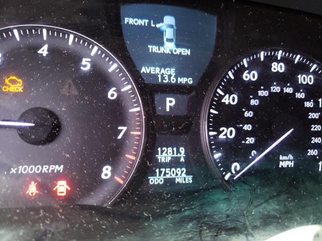 2010 LEXUS LS 460L JTHDL5EF7A5001006
