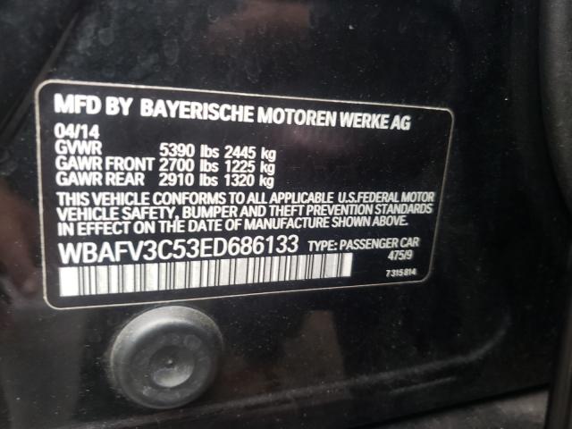 2014 BMW 535 D XDRI WBAFV3C53ED686133