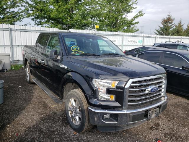Salvage cars for sale from Copart Bowmanville, ON: 2016 Ford F150 Super