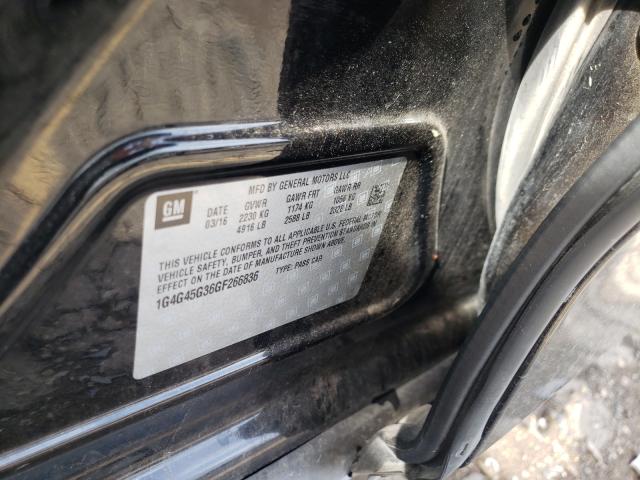 2016 BUICK LACROSSE S 1G4G45G36GF266836