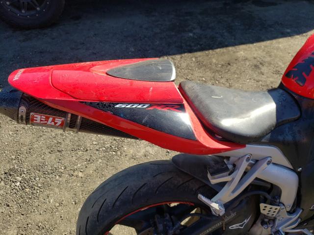 2007 HONDA CBR600 RR JH2PC40067M011463