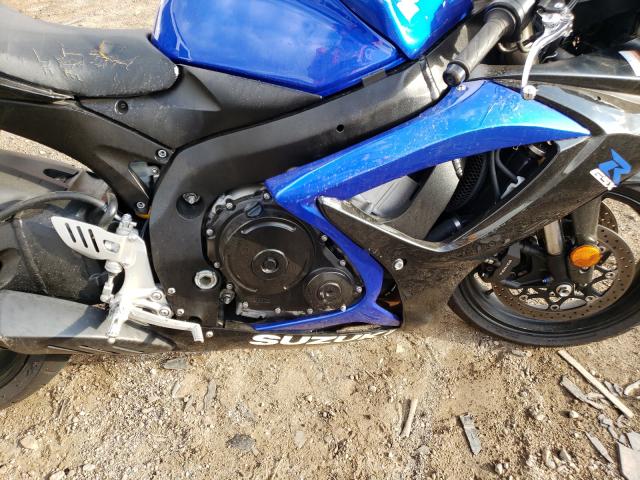 2007 SUZUKI GSX-R600 JS1GN7DA572108408