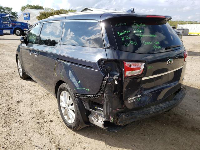 2015 KIA SEDONA EX KNDMC5C10F6032852