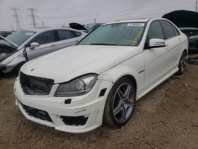 2012 MERCEDES-BENZ C 63 AMG WDDGF7HB5CA716702