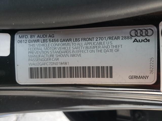 2013 AUDI A7 PRESTIG - WAU2GAFC7DN018481