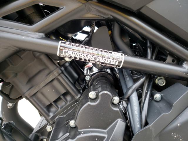 2021 HONDA CBF300 NA MLHNC5552M5101318