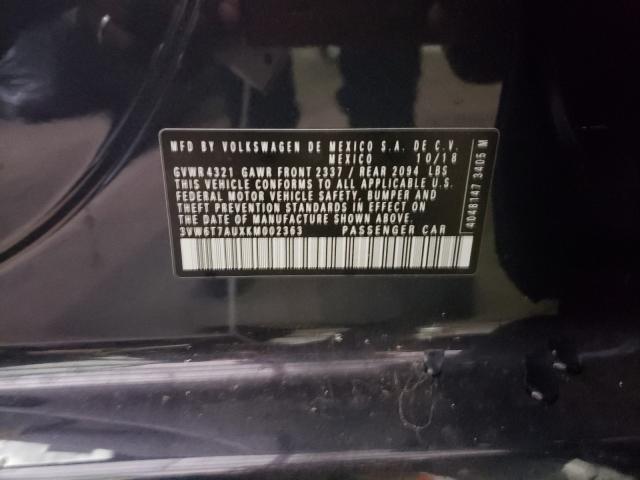 2019 VOLKSWAGEN GTI S 3VW6T7AUXKM002363