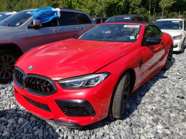 2022 BMW M8 WBSDZ0C0XNCG92319