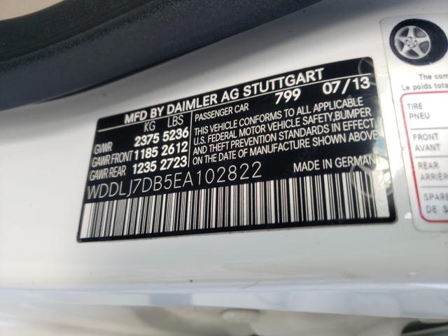 2014 MERCEDES-BENZ CLS550 WDDLJ7DB5EA102822