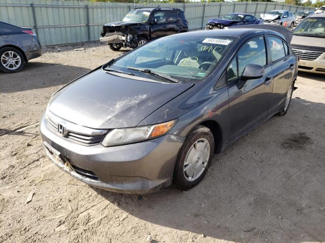 2012 HONDA CIVIC HF 2HGFB2F67CH322521