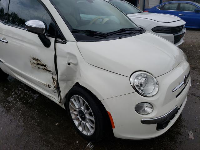 2012 FIAT 500 LOUNGE 3C3CFFER0CT340704