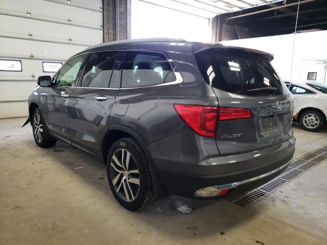 2017 HONDA PILOT ELIT 5FNYF6H01HB012860