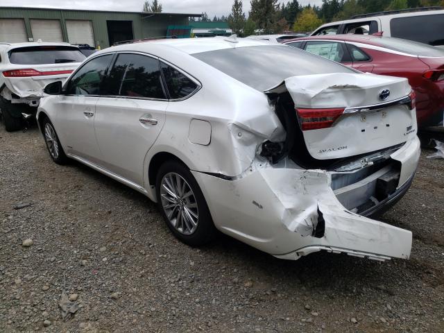 2017 TOYOTA AVALON HYB 4T1BD1EB7HU057325