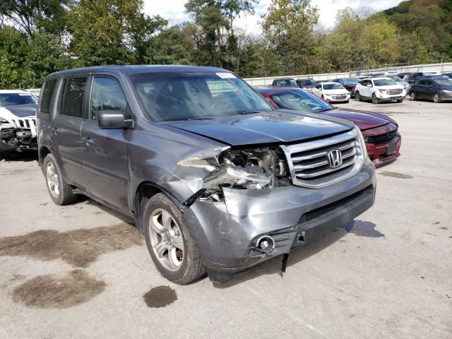 Salvage cars for sale from Copart Ellwood City, PA: 2012 Honda Pilot EX