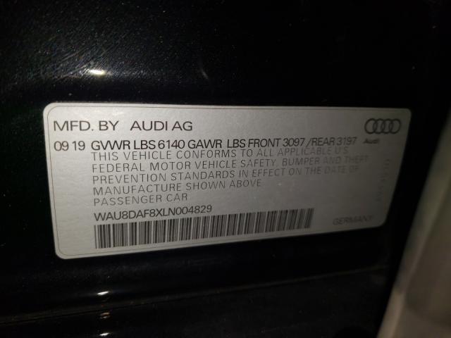2020 AUDI A8 L WAU8DAF8XLN004829