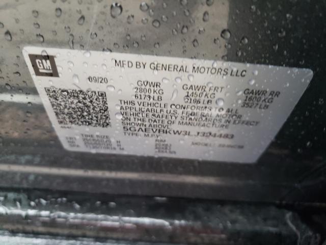 2020 BUICK ENCLAVE PR 5GAEVBKW3LJ324483