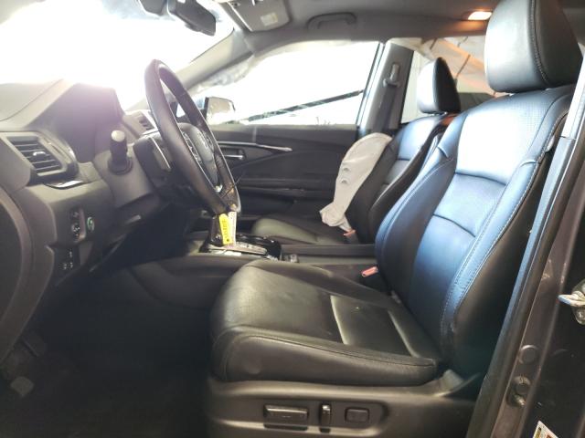 2017 HONDA PILOT ELIT 5FNYF6H01HB012860