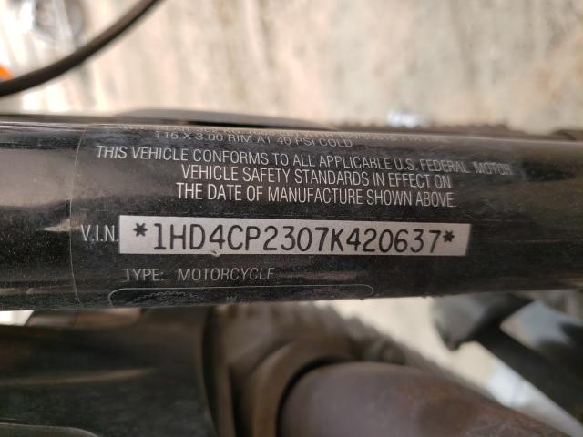 2007 HARLEY-DAVIDSON XL883 C 1HD4CP2307K420637