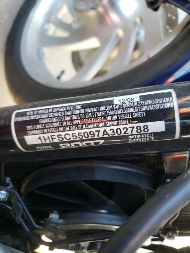 2007 HONDA VTX1300 C 1HFSC55097A302788