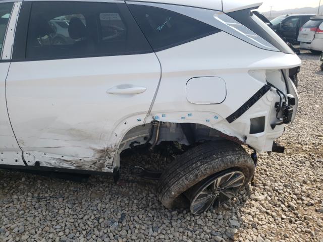 2022 HYUNDAI TUCSON BLU KM8JBCA17NU022497