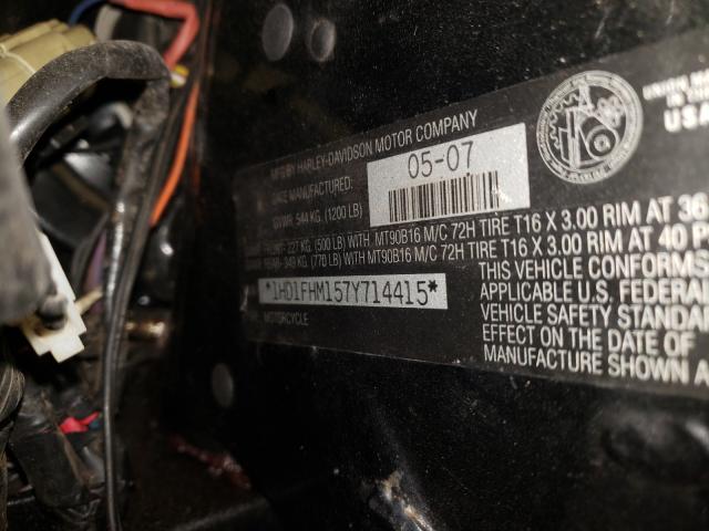 2007 HARLEY-DAVIDSON FLHPI 1HD1FHM157Y714415