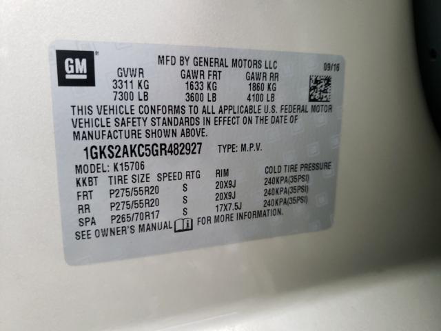 2016 GMC YUKON SLE 1GKS2AKC5GR482927