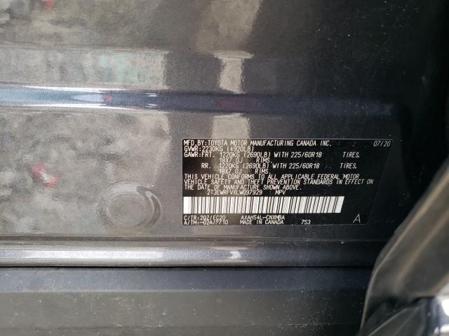 2020 TOYOTA RAV4 XSE 2T3EWRFVXLW097929