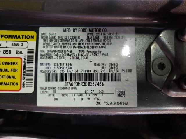 2013 FORD FOCUS AMBI 3FA6P0HR3DR357466