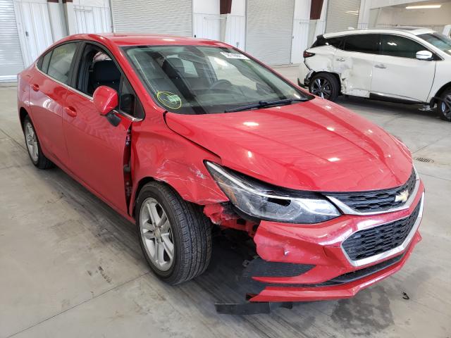 Salvage cars for sale from Copart Avon, MN: 2017 Chevrolet Cruze LT