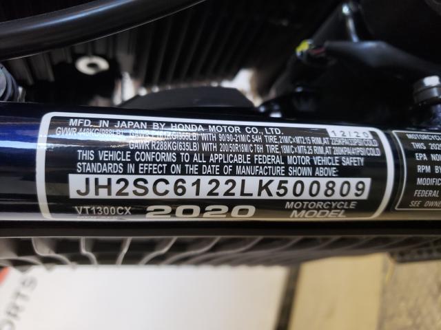 2020 HONDA VT1300 CX JH2SC6122LK500809