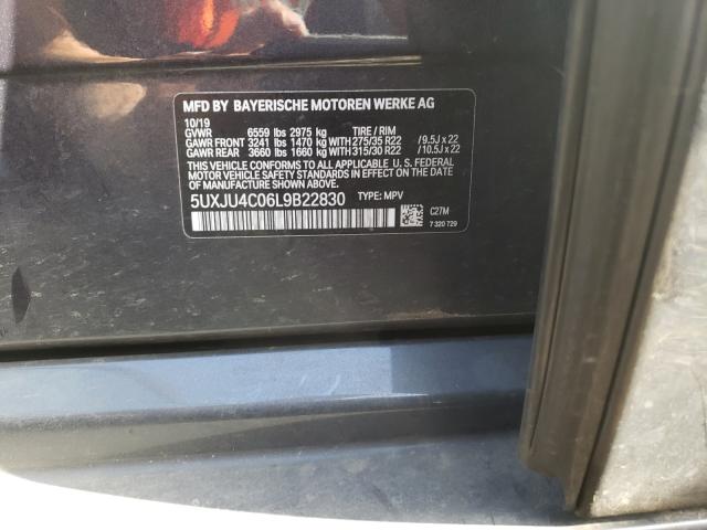 2020 BMW X5 M50I 5UXJU4C06L9B22830