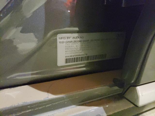 2021 AUDI A8 L WAU8EAF8XMN008278