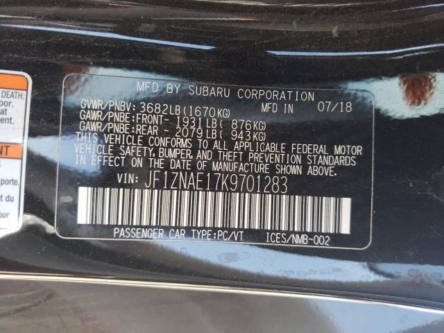 2019 TOYOTA 86 GT JF1ZNAE17K9701283